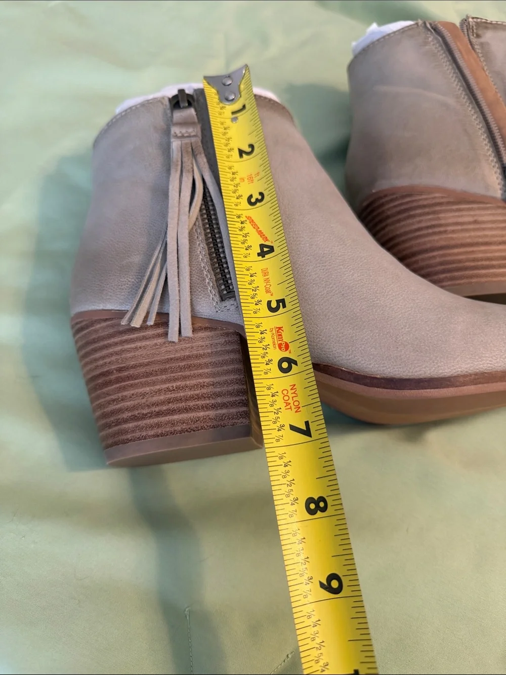 NEW. Women's Soft Leather Ankle Boot with Subtle Distressing